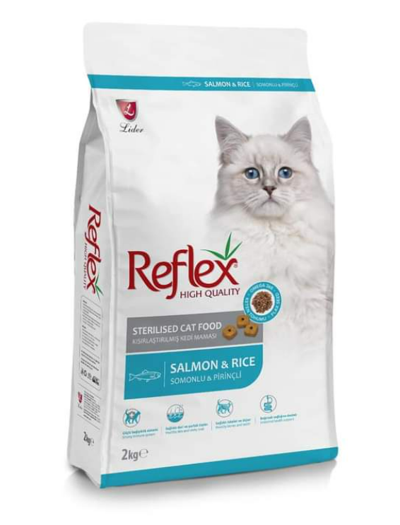 Hạt Reflex Cho Mèo Túi 2kg, Thổ Nhĩ Kỳ