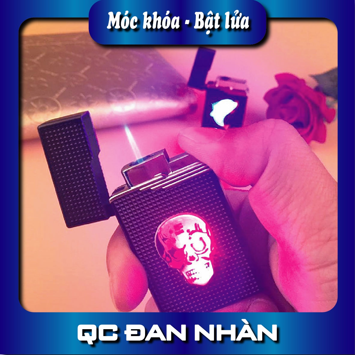 Bật lửa zippo hình tháp Eifel có đèn led