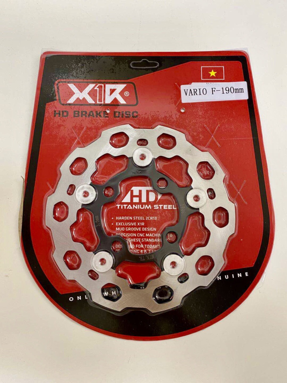 Đĩa Thắng (Phanh) Trước VARIO/CLICK/VISION/AIR BLADE - X5 (MCQUEEN)  (size 190mm)