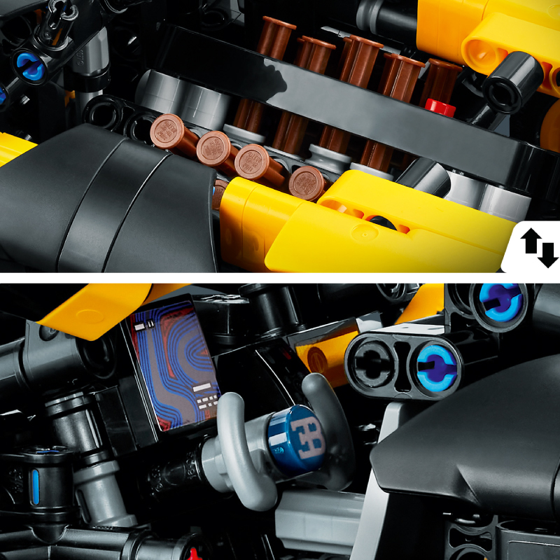 Đồ Chơi LEGO Technic Siêu Xe Bugatti Bolide 42151 (905 chi tiết)