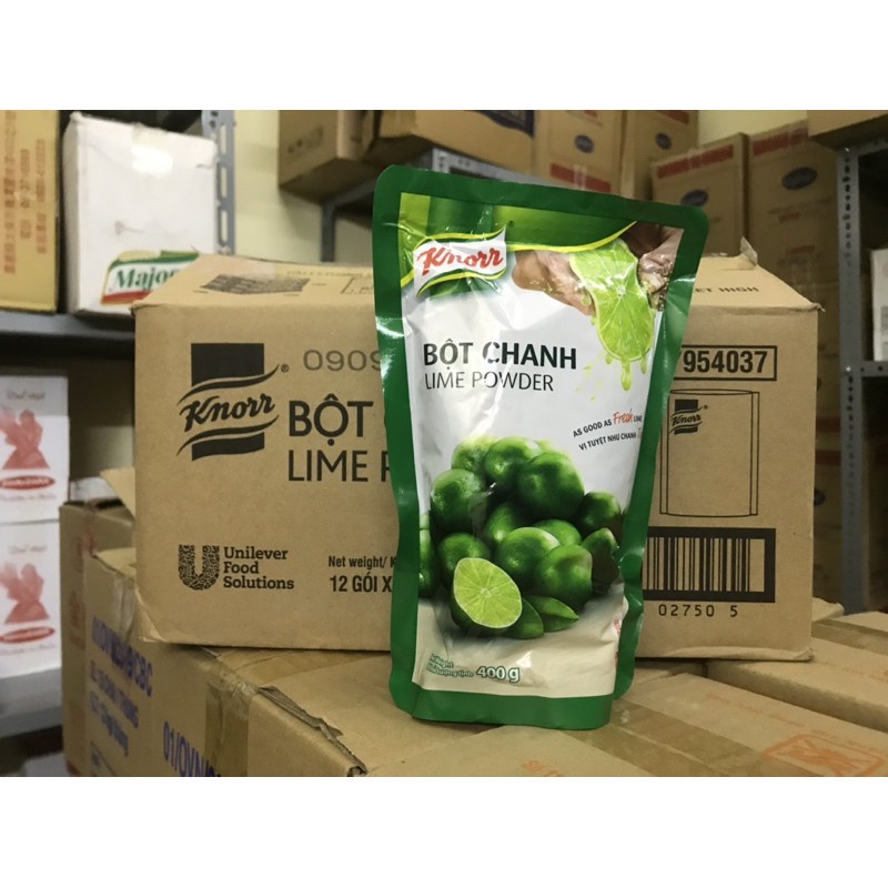 Thùng bột chanh Knorr 12 gói 400g