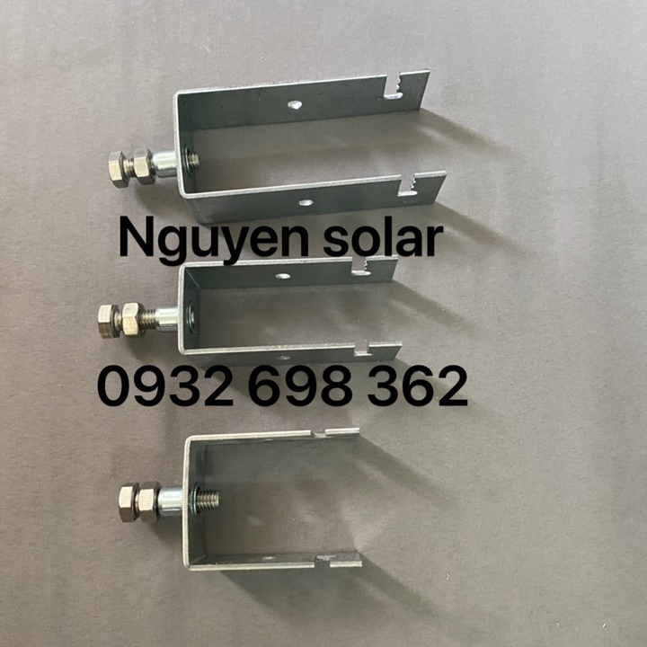 Bát U kẹp pin mặt trời solar panel kt30x60 SL15bo