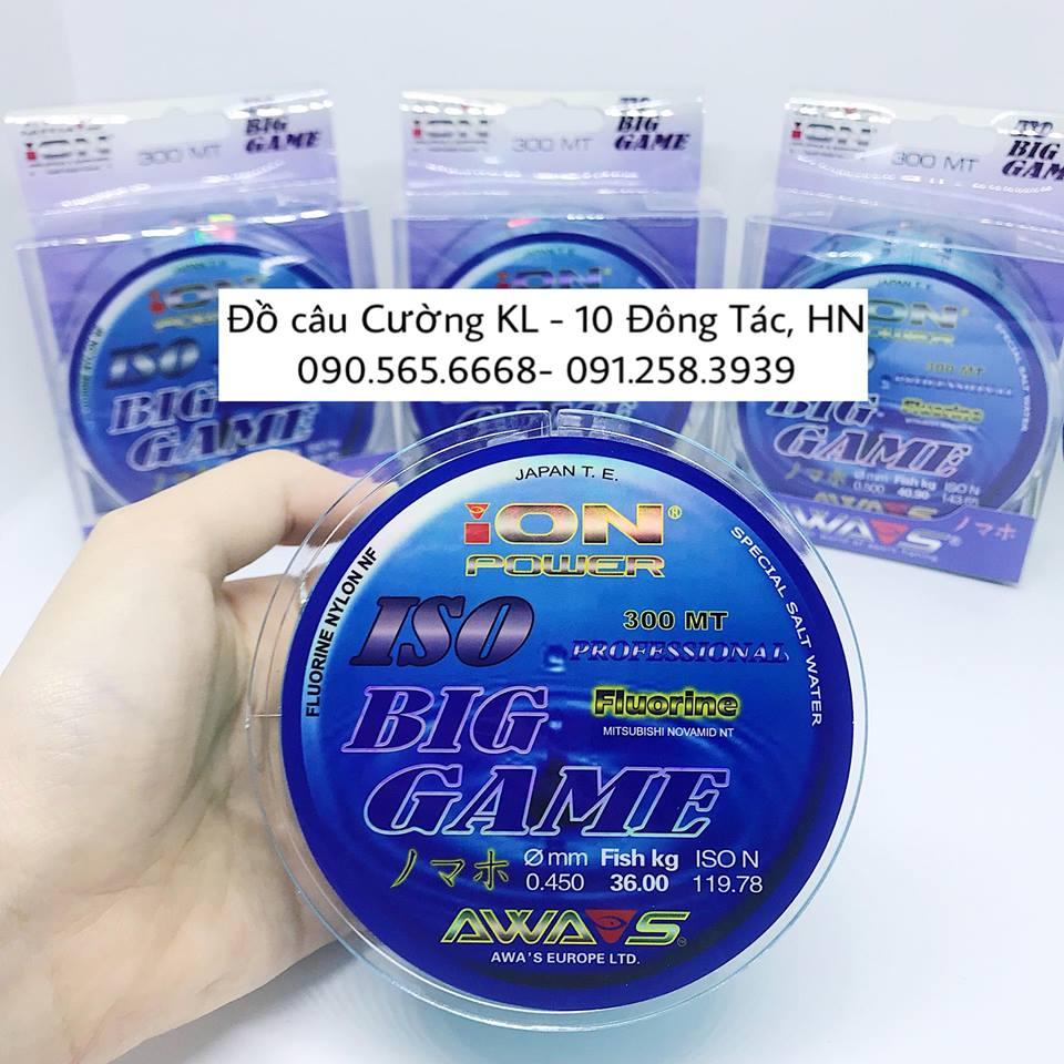 Cước Ion Power BIG GAME 300m (CHÍNH HÃNG 100%)