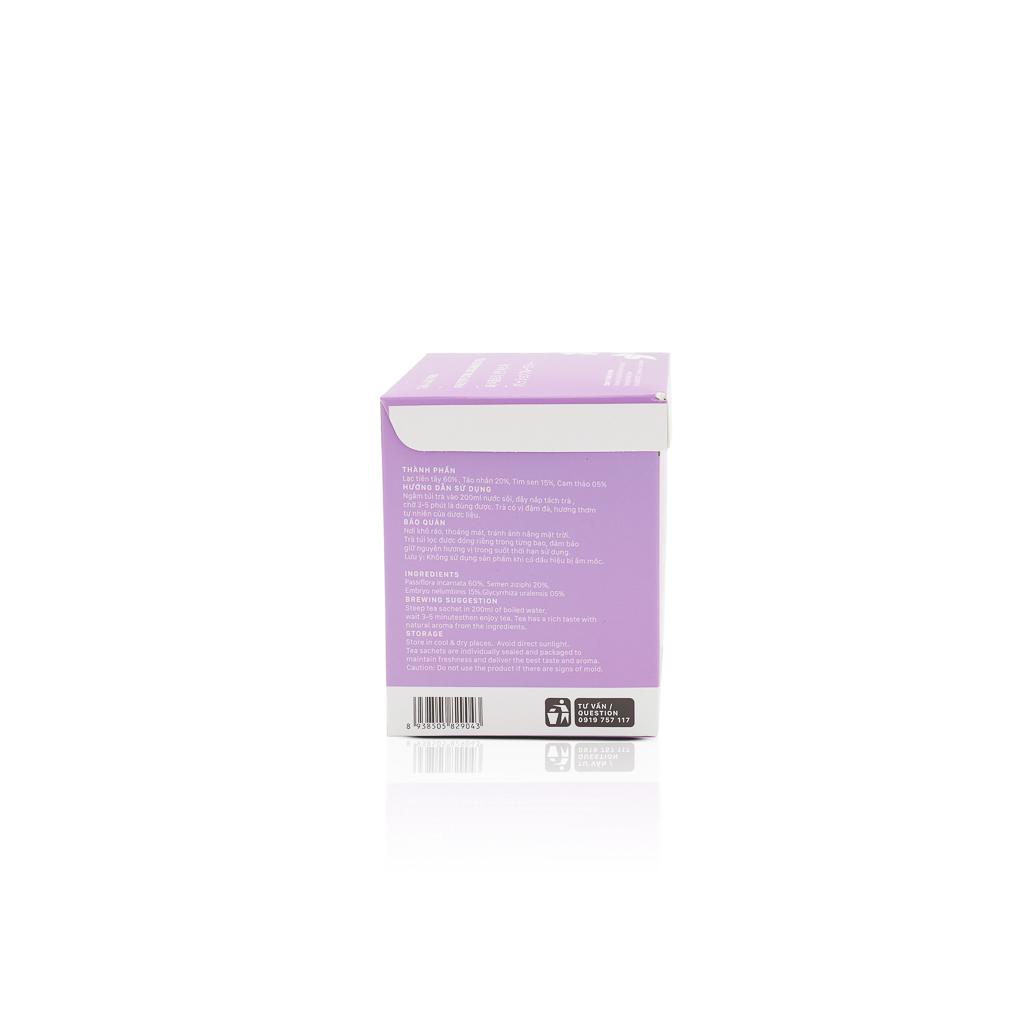 [HCM]Combo 3 Hộp Trà Lạc Tiên Vherbs (3 Hộp x 16 Túi)