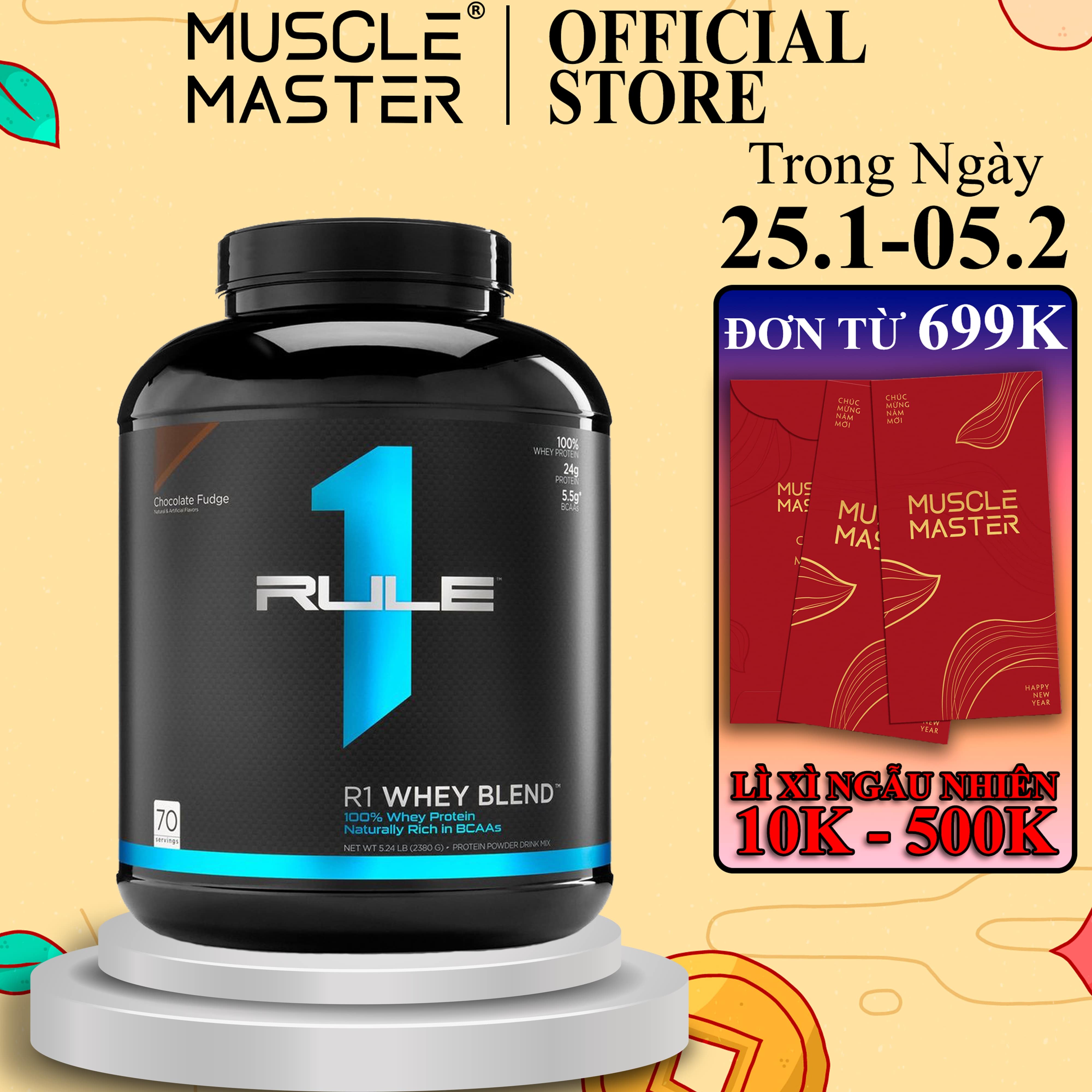Thực Phẩm Bổ Sung Rule 1 Blend 2.3Kg