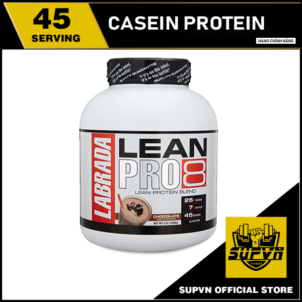 Lean Pro 8 Labrada 5lbs - Sữa nuôi dưỡng cơ trải dài với Protein Casein Lean Pro8 cao cấp
