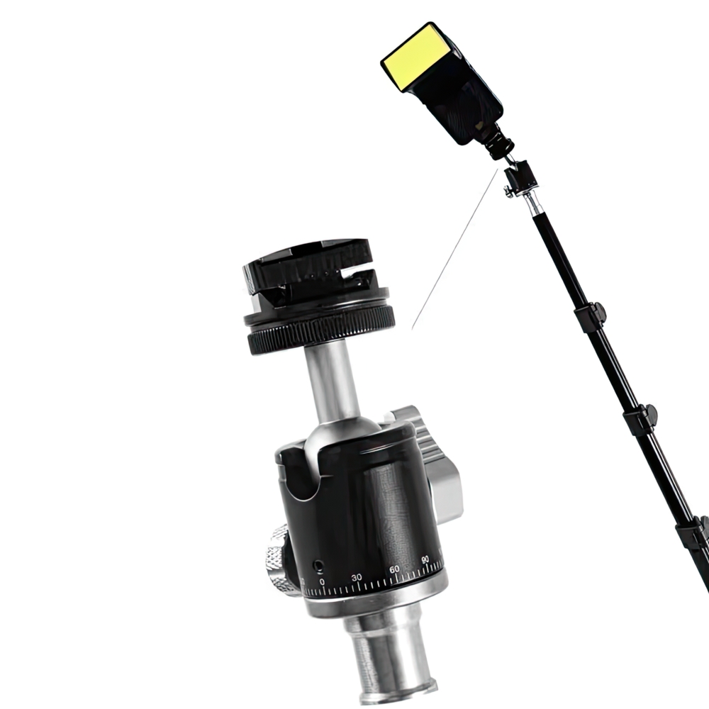 BALL HEAD MINI GẮN CHÂN MÁY ẢNH CRWJ