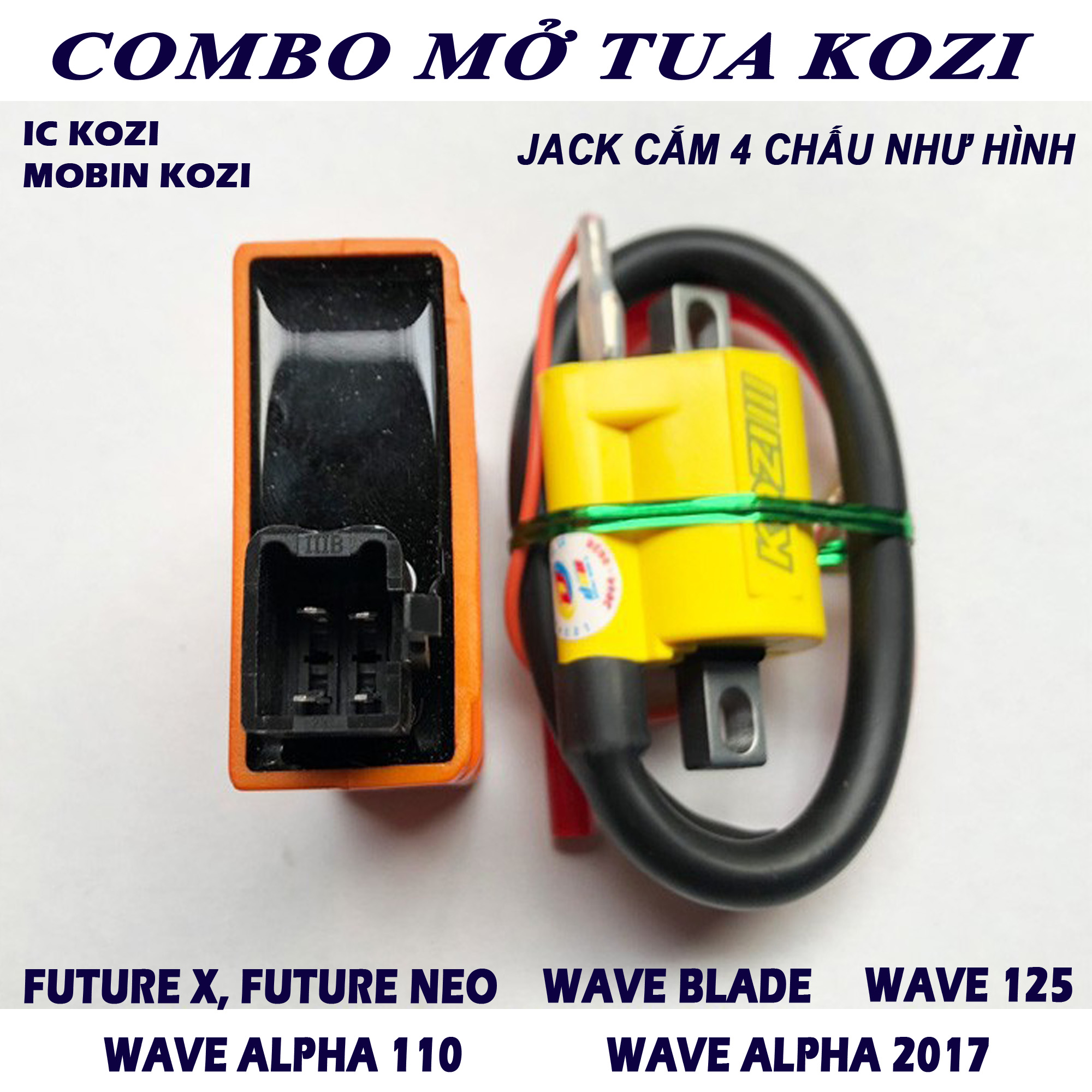 Combo IC mở tua Wave 110, Wave Blade, Wave 125i, Future X, Future Neo