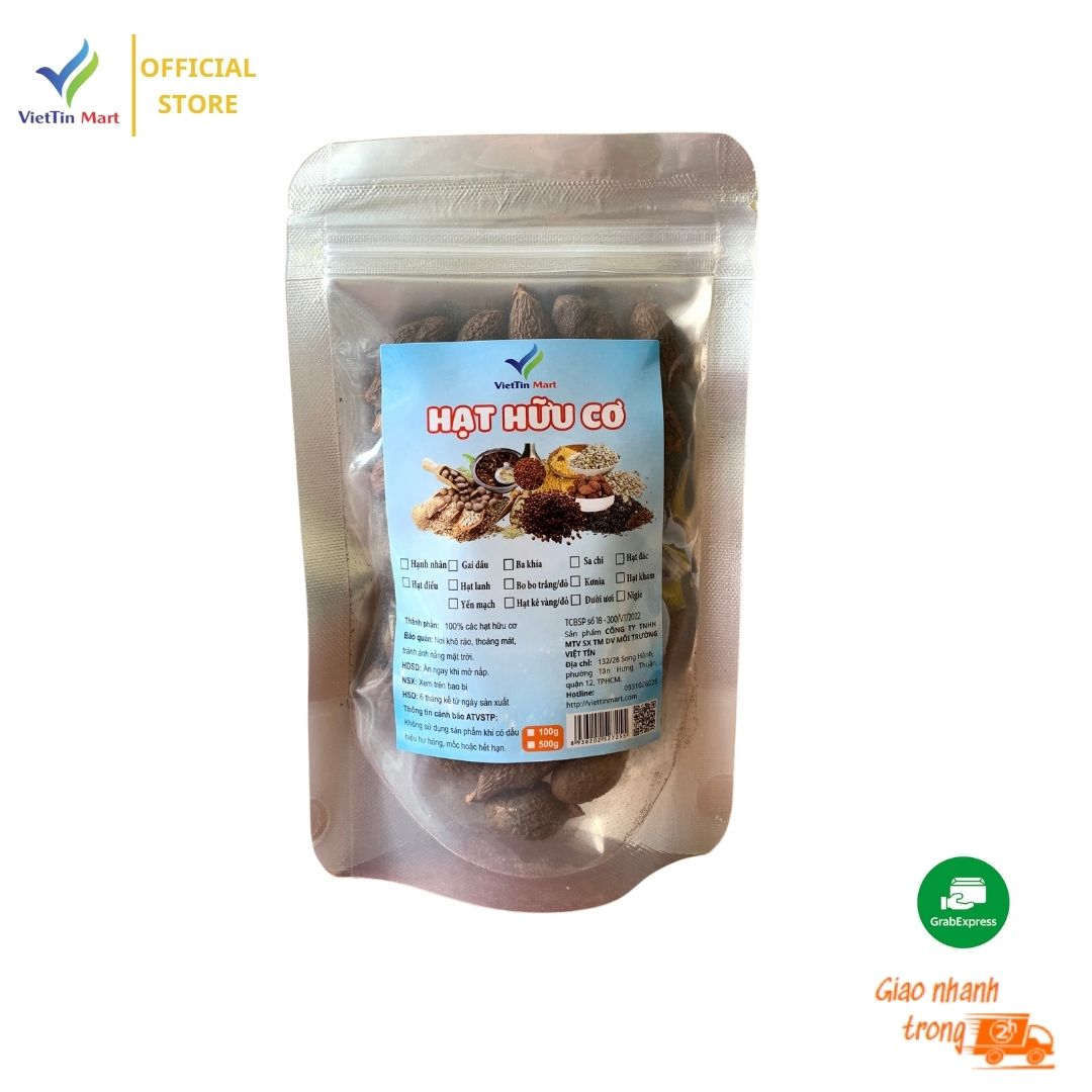 Hạt đười ươi bay cao cấp - 100gr - viettin mart, có tác dụng giải độc, giảm táo bón do nhiệt, thanh nhiệt khi nắng nóng