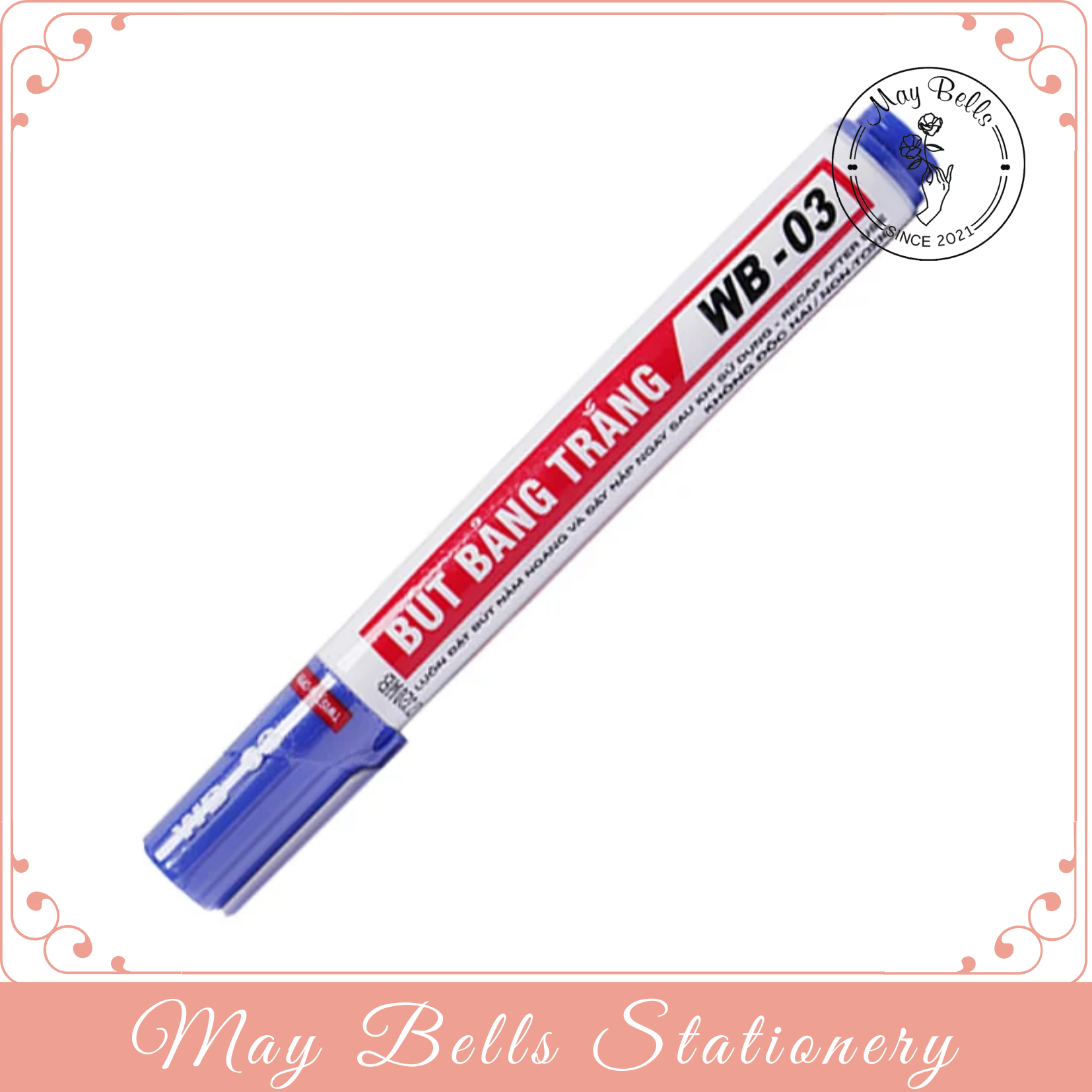 Bút lông bảng WB-03 xanh, đỏ, đen