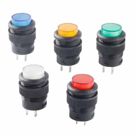 Nút nhấn tròn 16mm r16-503b