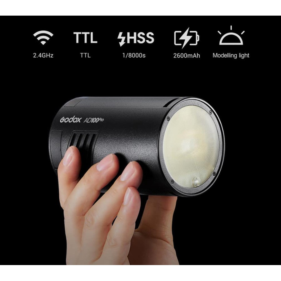 Đèn godox ad100 pro