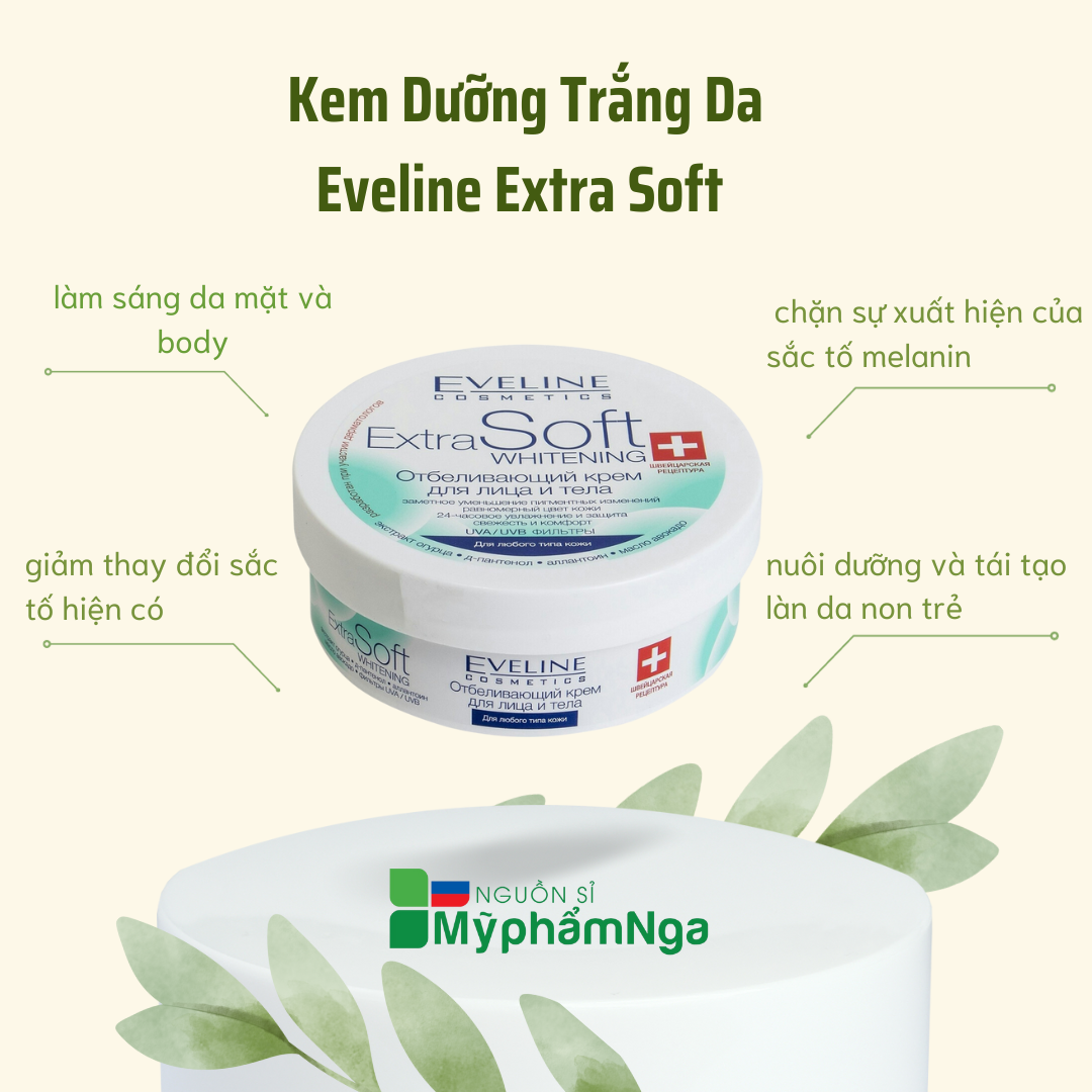 Kem trắng da Eveline Extra - Body Eveline
