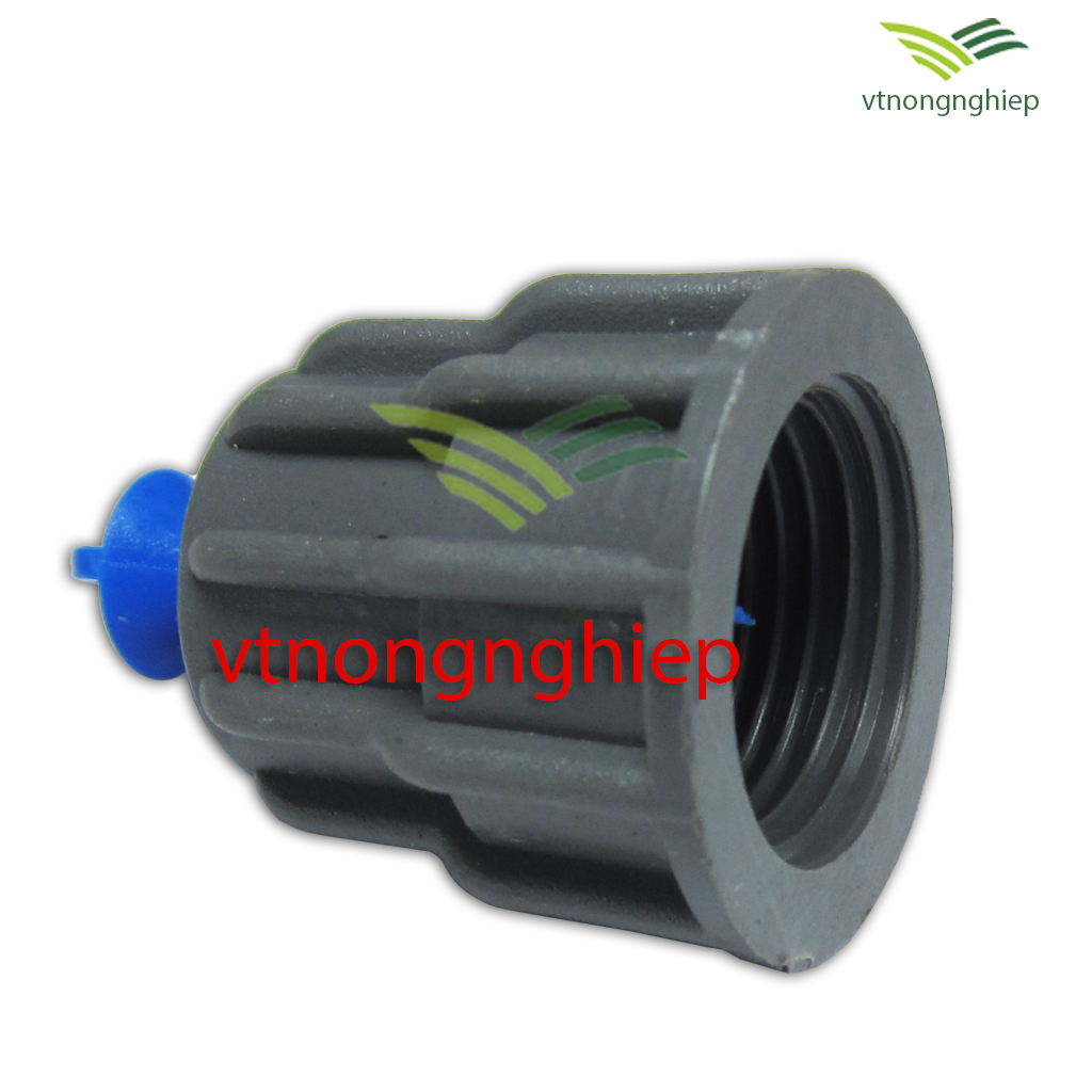 20 Béc bít phun cao ren trong phi 21mm ( Xám, Xanh Dương)