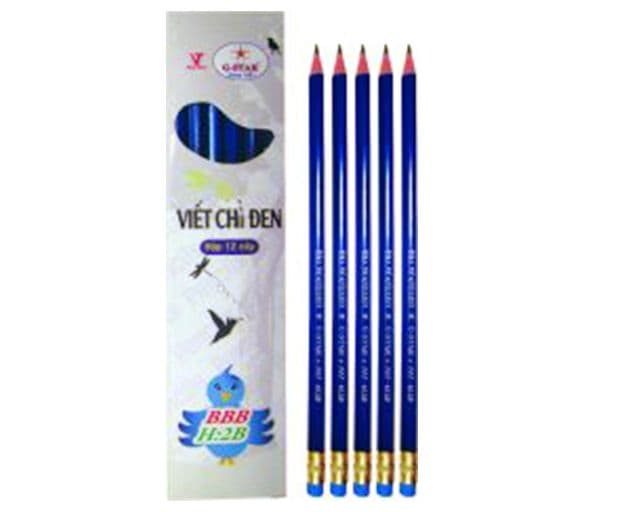 BÚT CHÌ ĐEN H2B ( 12 CÂY /HỘP) GSTAR