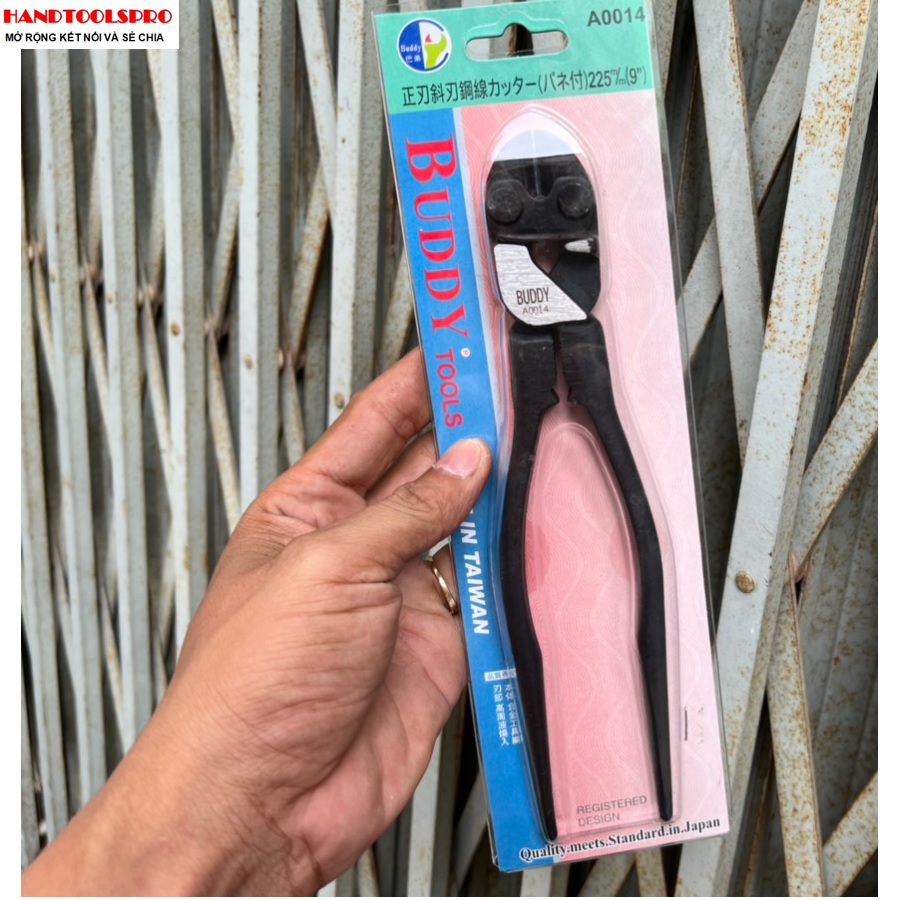 9″ Kìm cộng lực mini CẮT THÉP SIÊU BÉN A0014 BUDDY