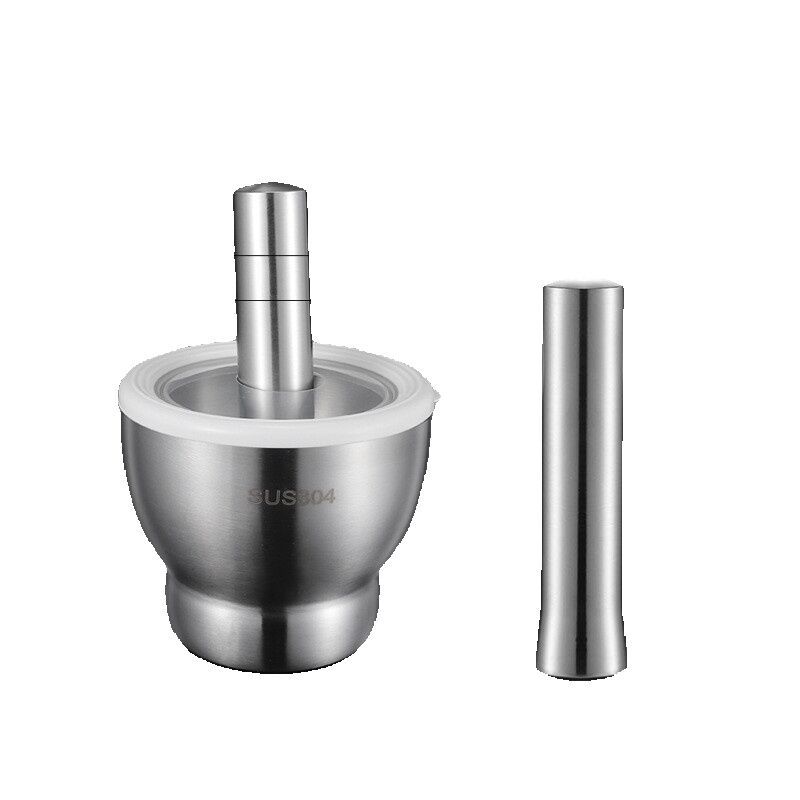 Bộ cối chày inox cao cấp size lớn siêu to. bộ chày cối inox đường kính 12cm/10cm. bộ cối chày có nắp inox sus 304 chống nấm mốc độc hại