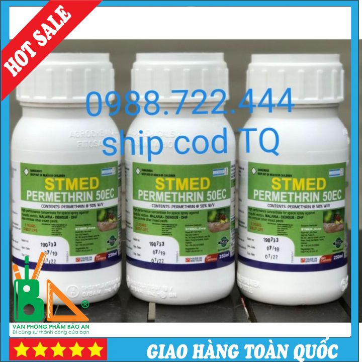 Lọ Diệt Muỗi Stmed Permethrin 250ml (Nhập Khẩu)