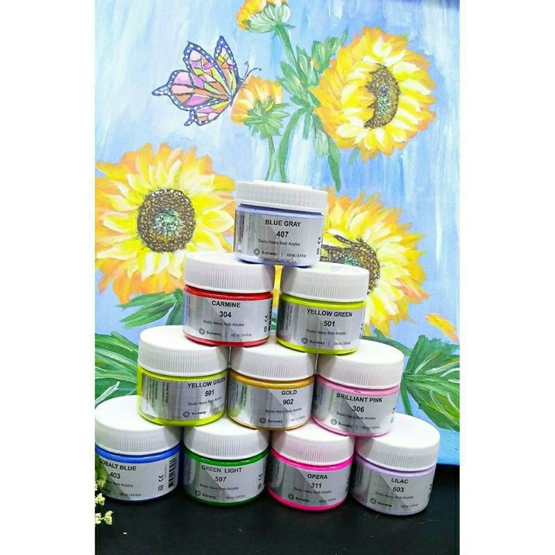 Màu acrylic maries - 3D 100ml