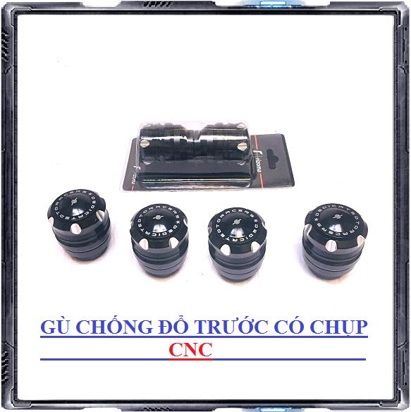 [ Màu đen ] Gù chống đổ trước có chụp