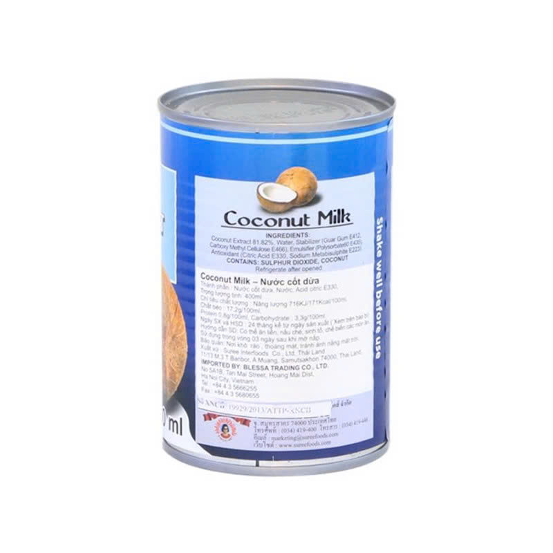NƯỚC CỐT DỪA SUREE 165ML - 00183