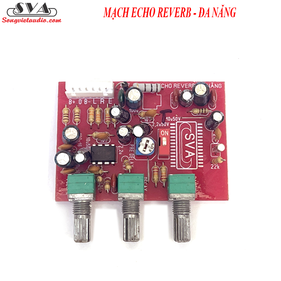 ECHO REVERB ĐA NĂNG NGUỒN ĐÔI 3 VOLUME - KÈM DÂY