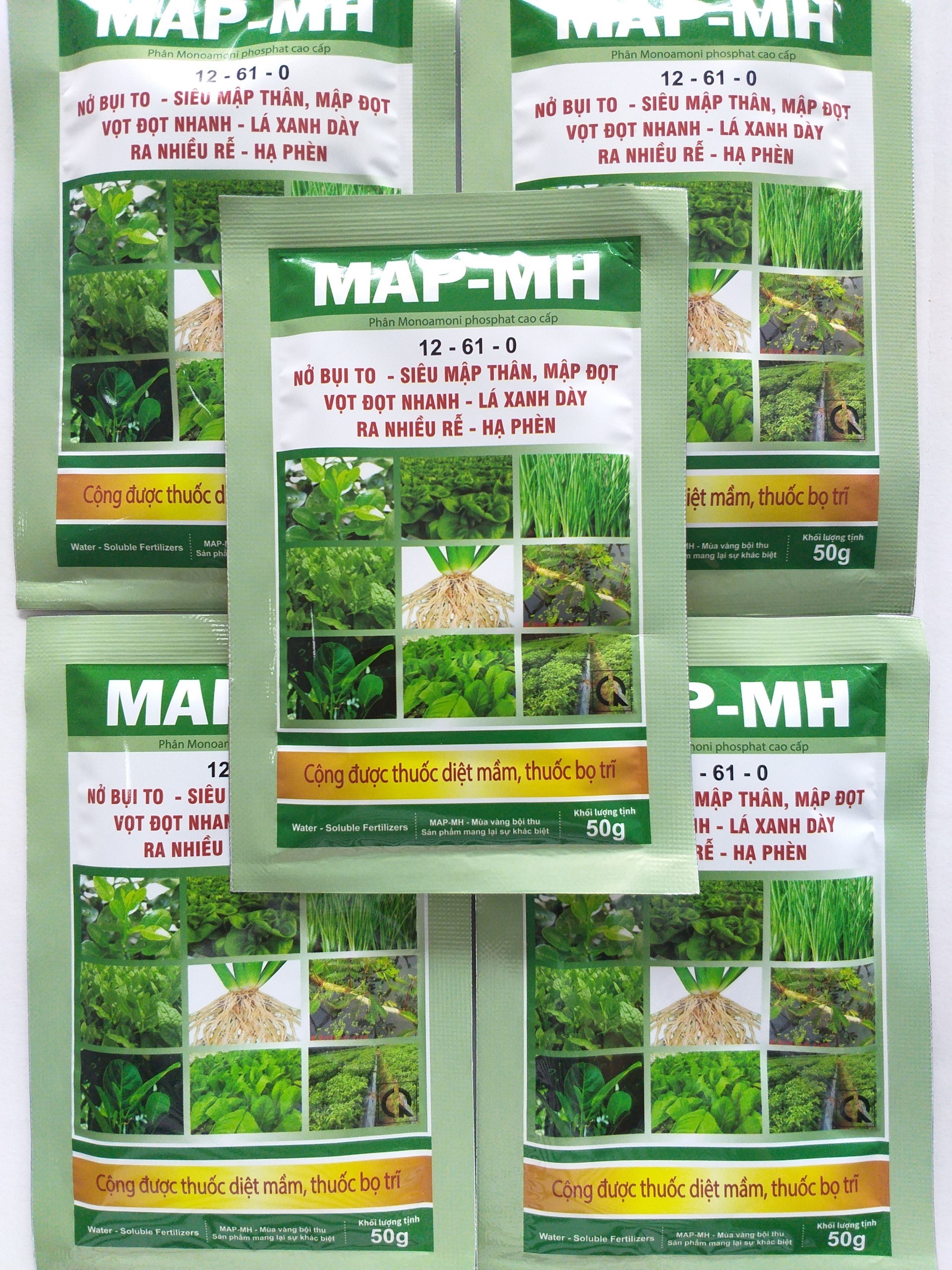 Phân Mono Amoni Phosphat cao cấp - MAP_MH - 50g - mapmh