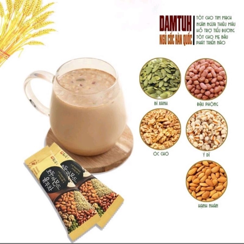 Gói lẻ ngũ cốc hàn quốc