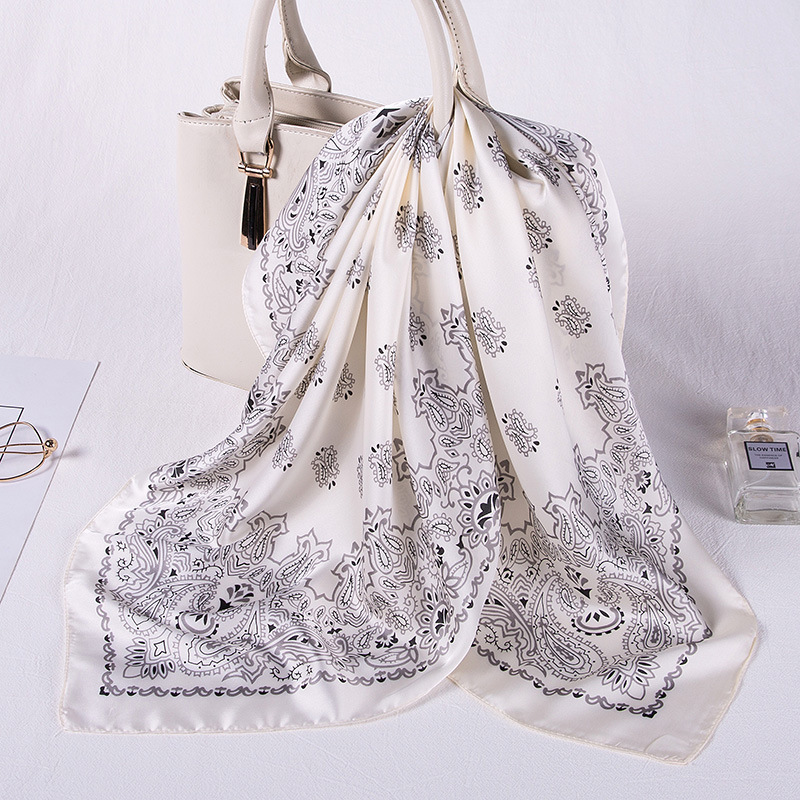 Khăn Bandana EXO Khăn Turban Làm Áo Cao Cấp Chất Lụa Chiffon - 70x70cm - Mã B005