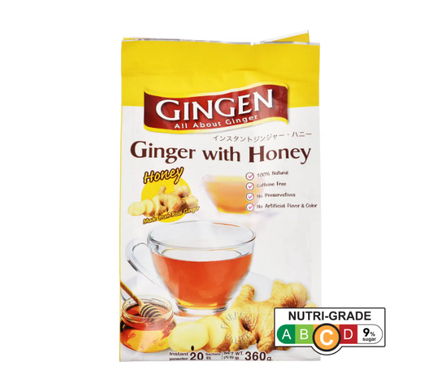Trà gừng hòa tan Gingen Thái Lan 360g(18g x 20 túi)