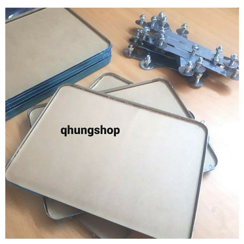 Ốp biển số xe máy inox