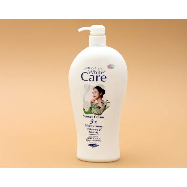 Sữa tắm dê White Care trắng mịn 1200ml