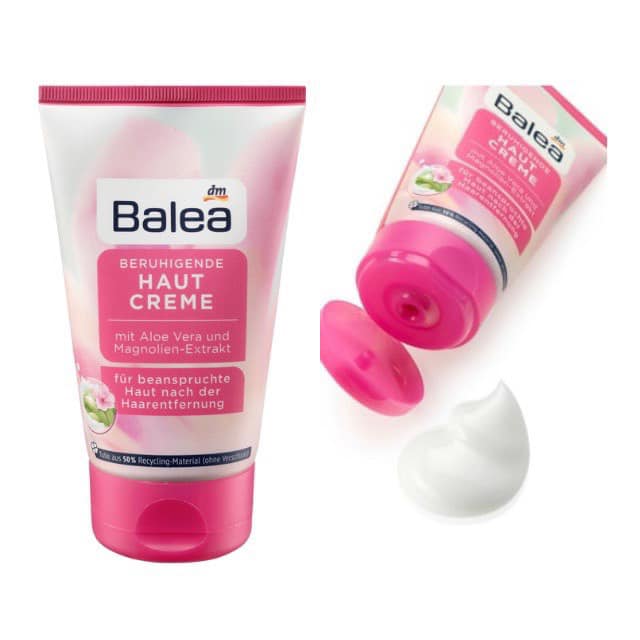 Kem dưỡng da sau cạo/wax lông Balea