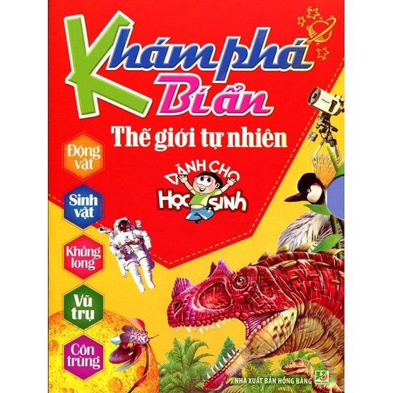 Sách khám phá bí ẩn thế giới tự nhiên dành cho học sinh