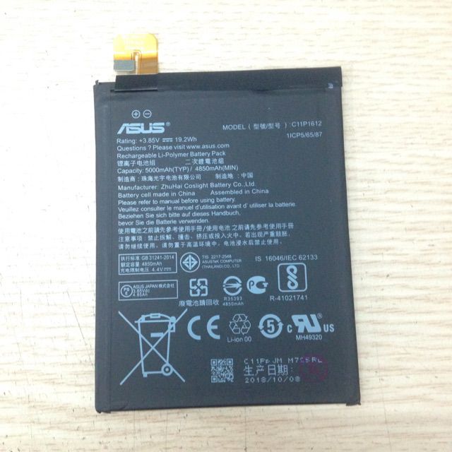 Pin asus zenfone 4 max pro zc554kl xịn bh 2 tháng