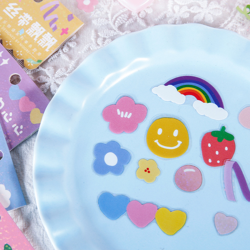 [HCM]1 tấm sticker dài dễ thương trang trí đa dụng (Hàng có sẵn)