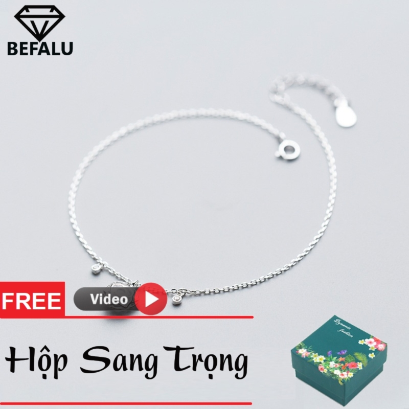 Lắc Chân Nữ Bạc Thật 925 Phong Cách Hàn Quốc LC06 - BEFALU