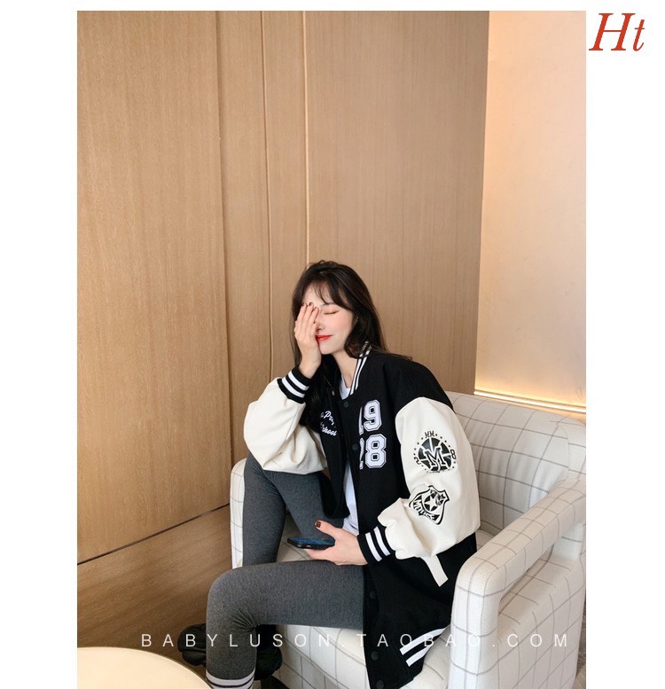 [ SẴN HÀNG +ĐỦ SIZE +GIÁ RẺ ] Áo Khoác Bomber phối tay 1928 Siêu hottren