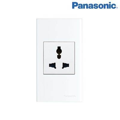 [HCM]Bộ Ổ cắm đa năng Panasonic WEGP1041SW-1 (chữ nhật)