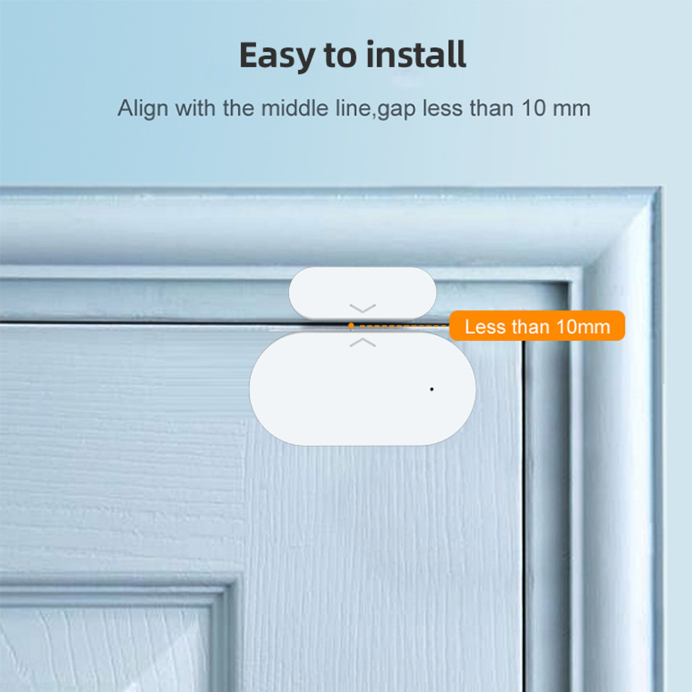 Cảm Biến Đóng Mở Cửa Zigbee Cao Cấp - Tuya Smartlife.