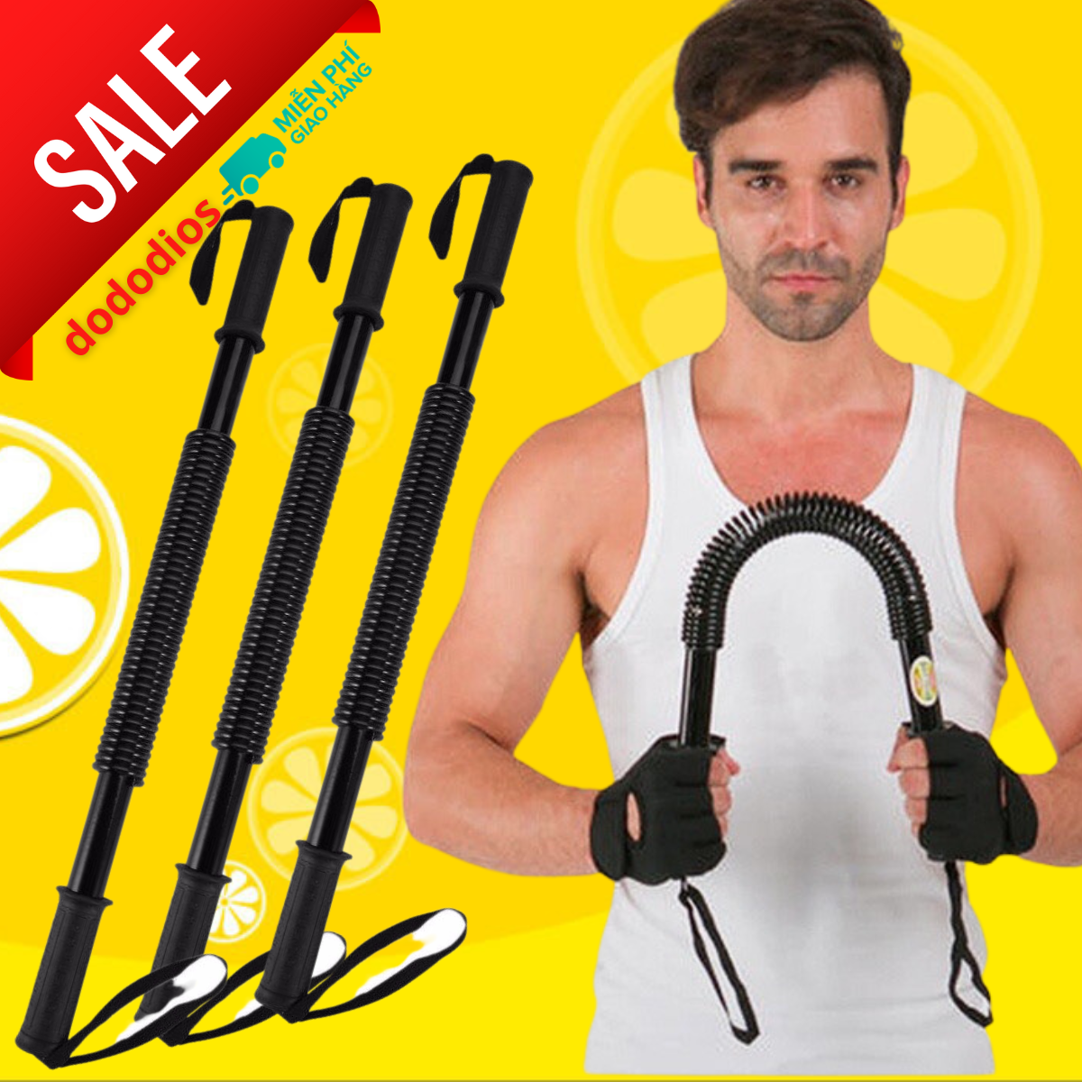 Thanh lò xo tập cơ tay, lò xo tập cơ tay, thanh lò xo 20kg, gậy lò xo tập gym, gậy lò xo 5kg, thanh lò xo 10kg, gậy tập tay lò xo, gậy lò xo 100kg Gậy bẻ tập cơ tay lò xo đàn hồi Titan 20kg, 30kg, 40kg, 50kg, 60kg kháng lực tập gym