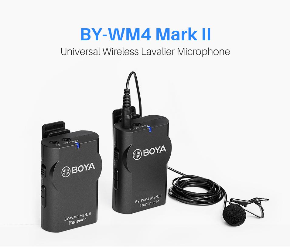 Micro không dây cho điện thoại Boya BY-WM4 Mark II