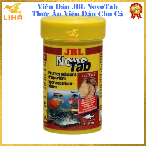 Viên Dán JBL NovoTab 150gr (400 viên) - Thức Ăn Viên Dán NovoTab JBL Cho Cá Thủy Sinh