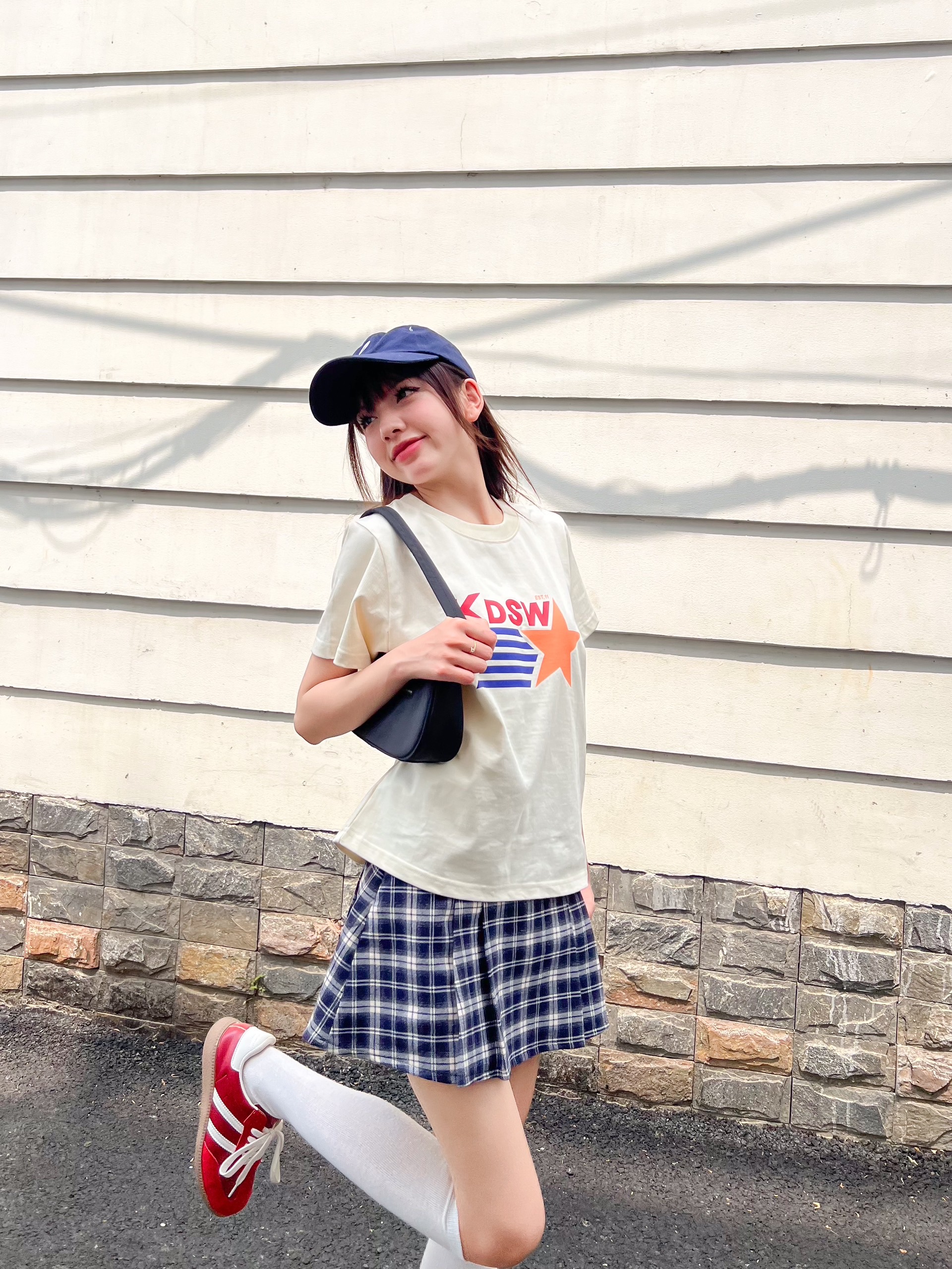 KIDO Áo thun tay ngắn cổ tròn FLAG TEE