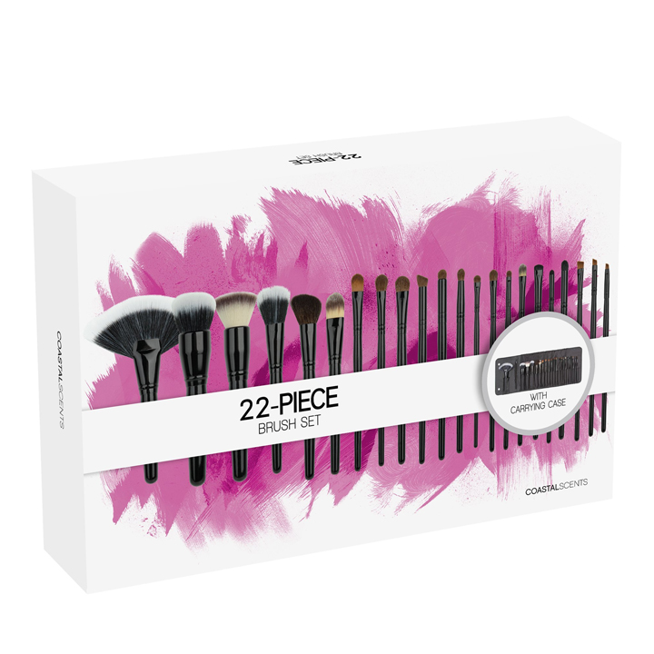 [HCM]Bộ cọ Coastal Scents 22 Piece Makeup Brush Set