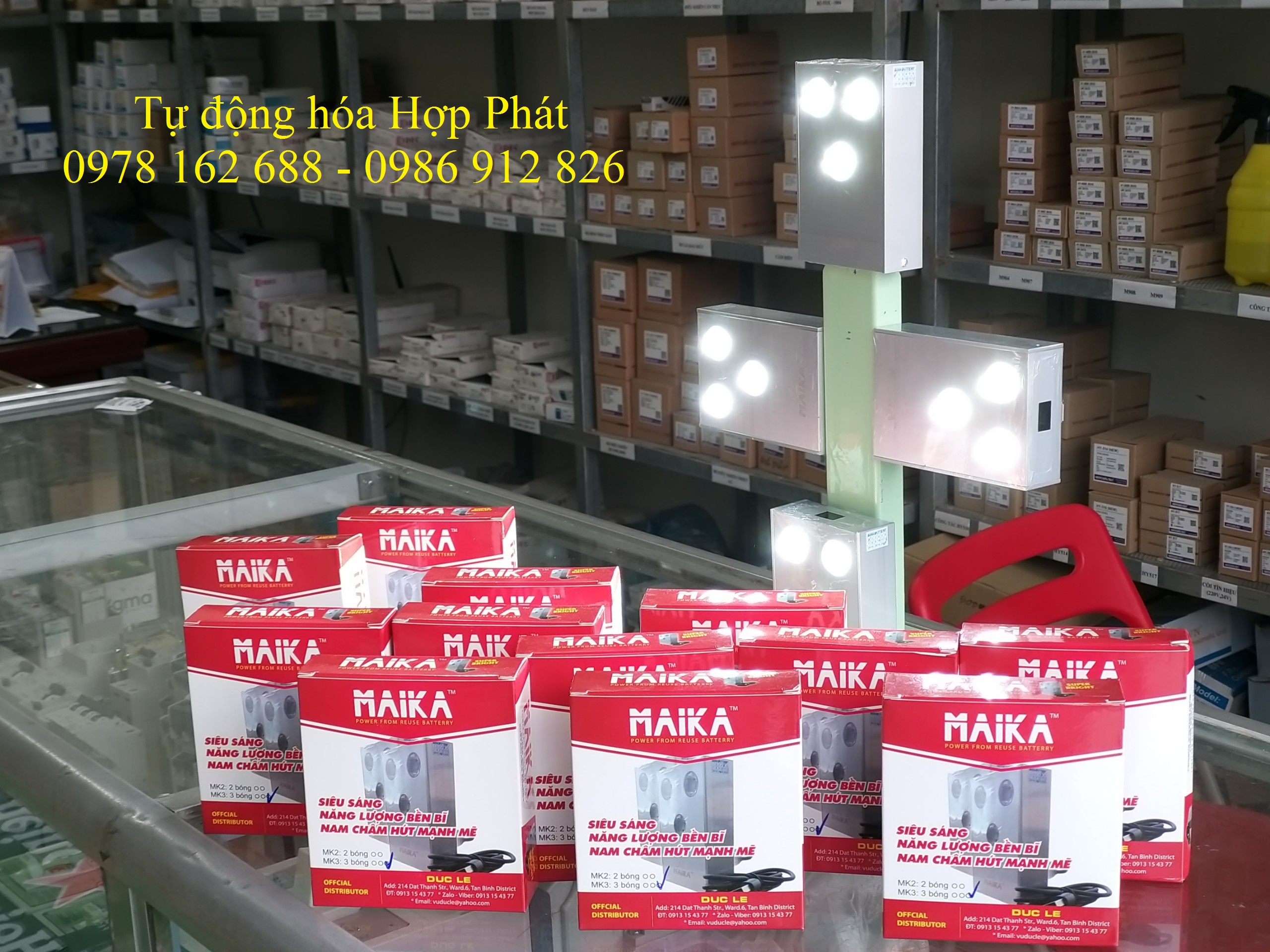 Đèn sạc led siêu sáng Maika - MK03