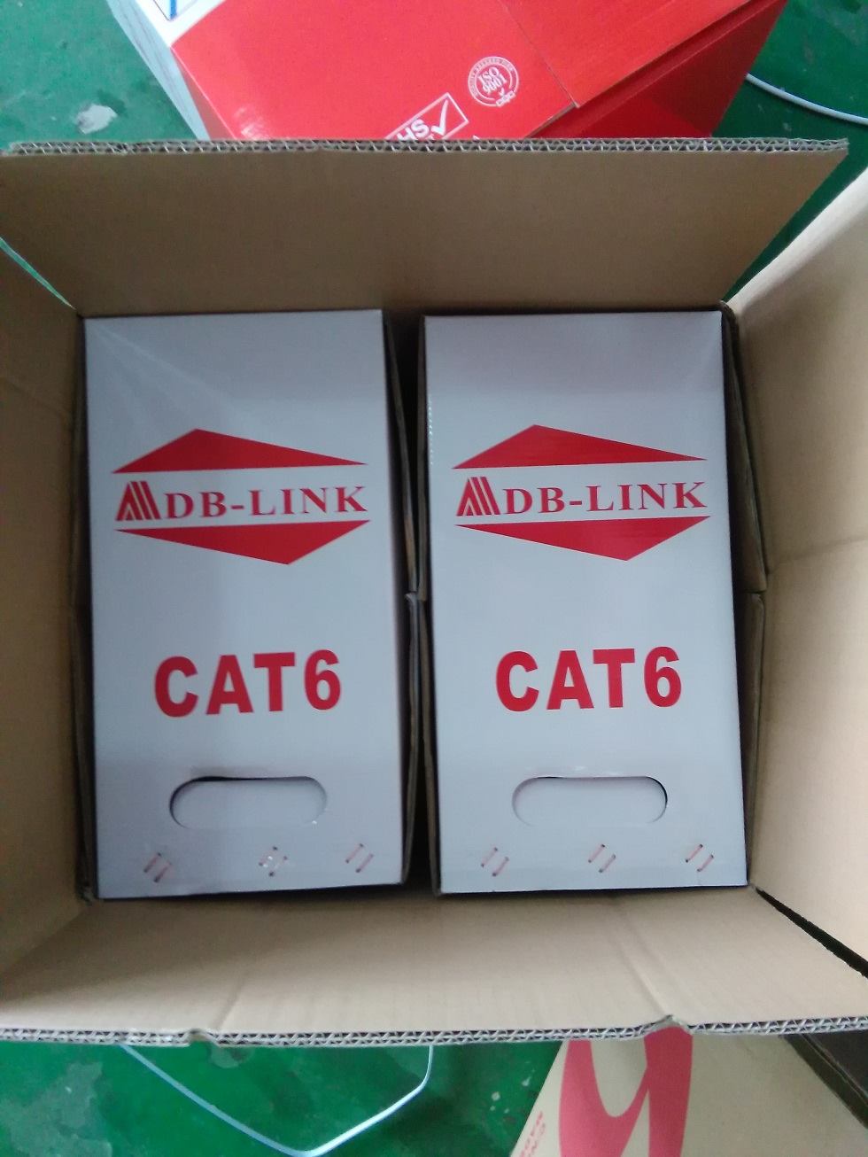 Cuộn Dây Cáp Mang ADB Link Cat6 UTP 305M Cuộn Màu Trắng