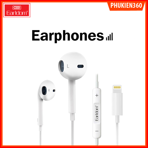 [BH Vĩnh Viễn] Tai Nghe Bluetooth Chân Lightning Earldom E21