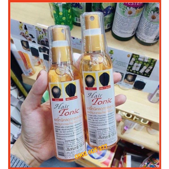 Xịt mọc tóc Genive Hair Tonic Thái Lan
