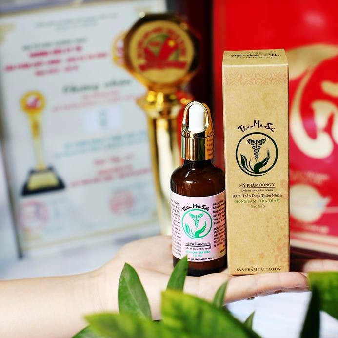 [HCM]TÁI TẠO DA THIÊN MỘC SẮC CAO CẤP TRÀ CHÀM 30ML
